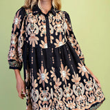 *CHANDA PRINTED DRESS 2233