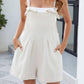 Bowknot overalls romper in Navy 4521