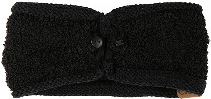 Ponytail Headwrap (Black)