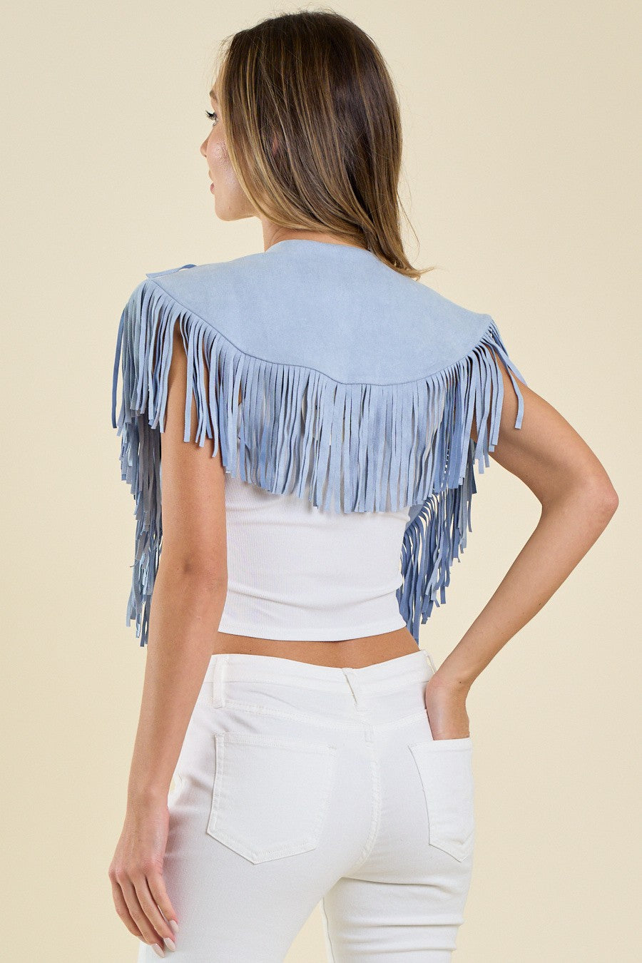 SUSAN FRINGE COLLAR