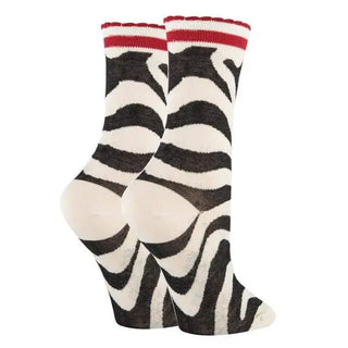 WOMEN’S SOCKS ZEBRA