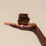 Hair Elastics 20pc - Chocolate