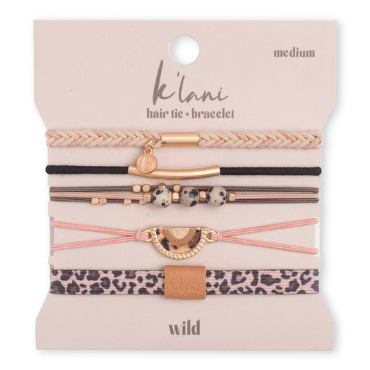 K'LANI Wild Hair Tie Bracelets: Medium 664231