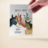 Horse Friends Puns - Funny Birthday Card