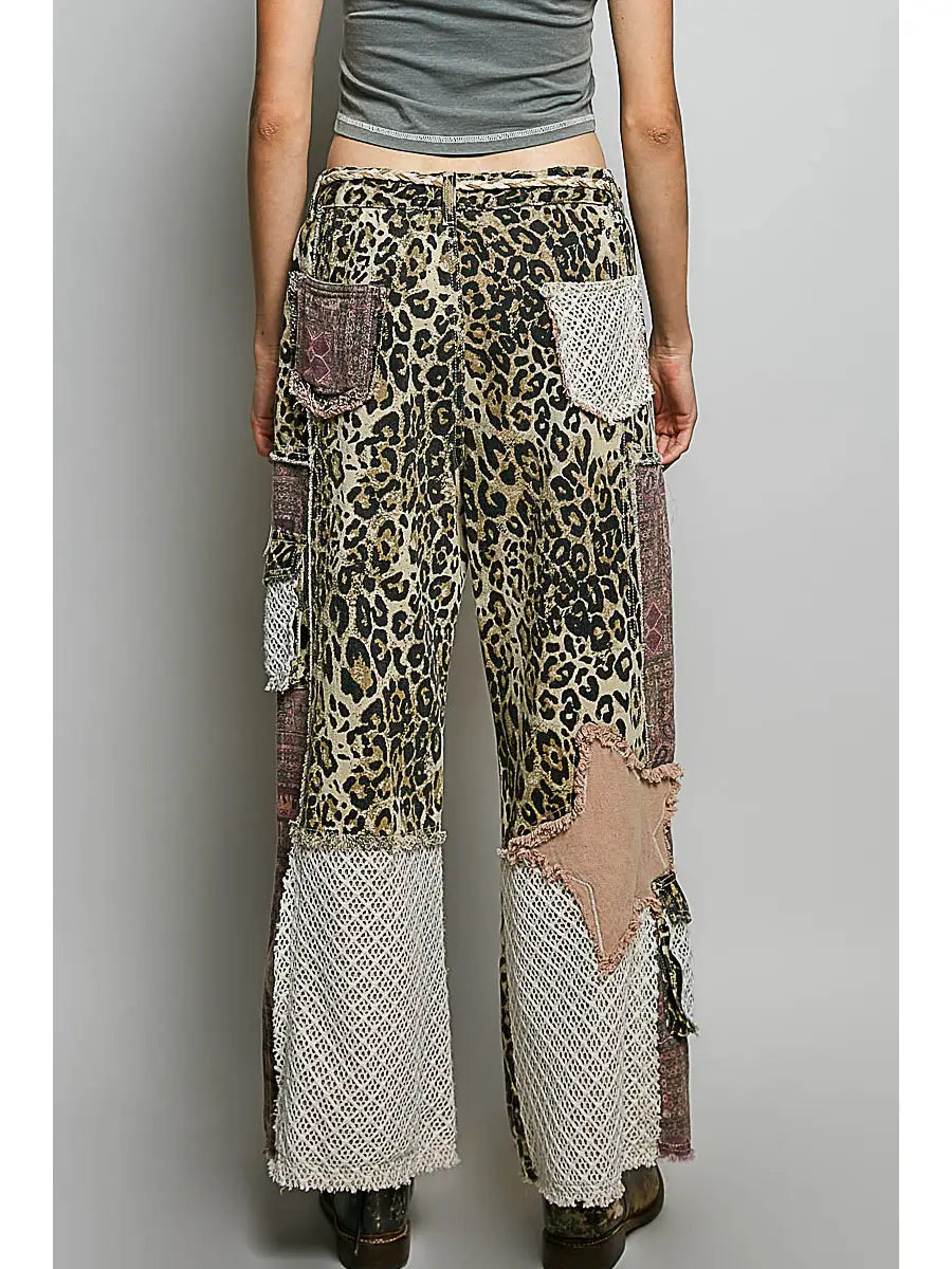 *POL LANEY LEOPARD PANT P29