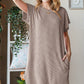 RIBBED DRESS in COCO 6807