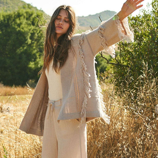 TAN SHAW JACKET 40282