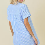 REESIE STRIPED DRESS