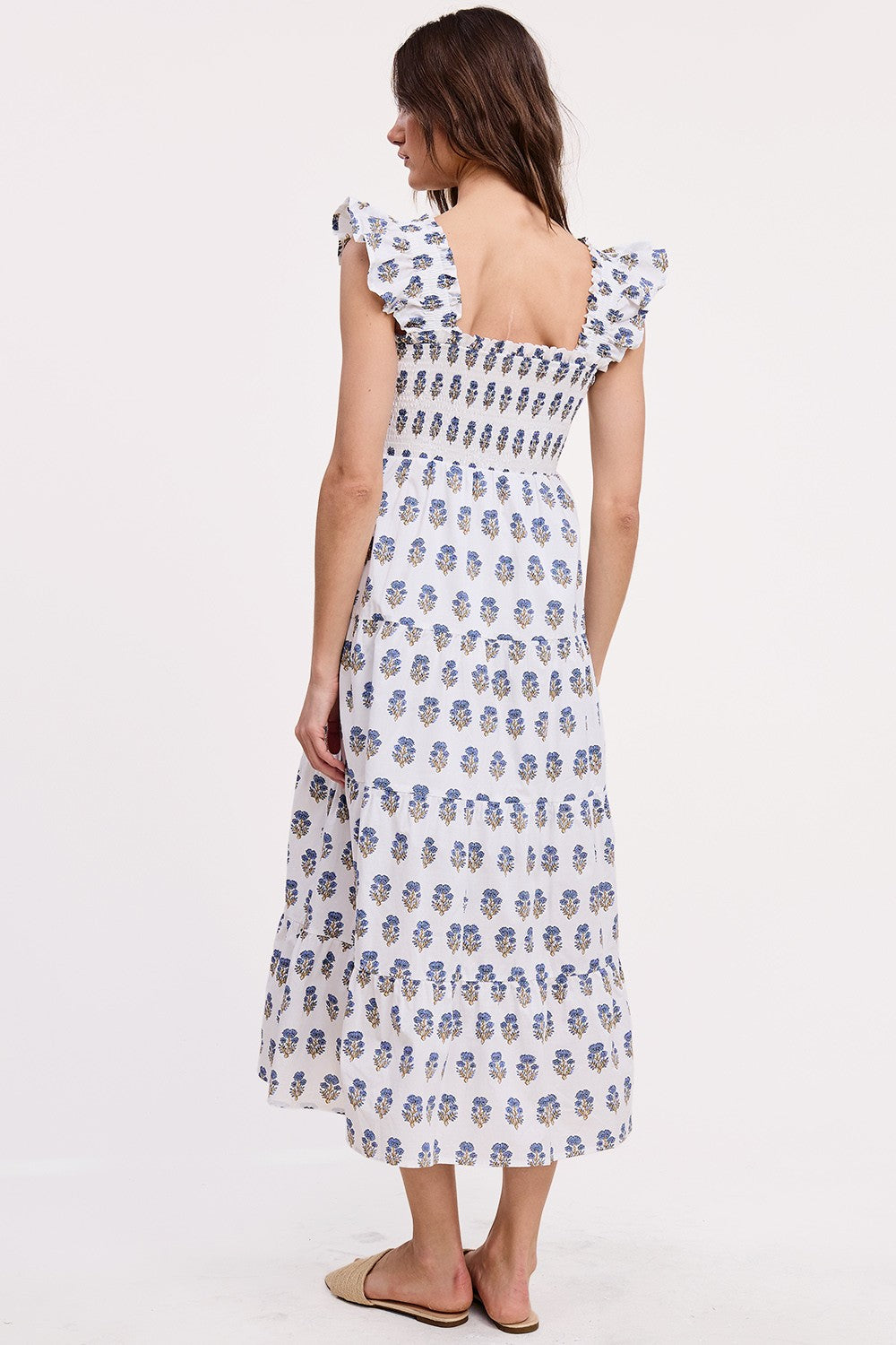 UTAHNA SMOCKED DRESS