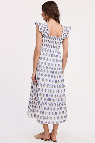 UTAHNA SMOCKED DRESS