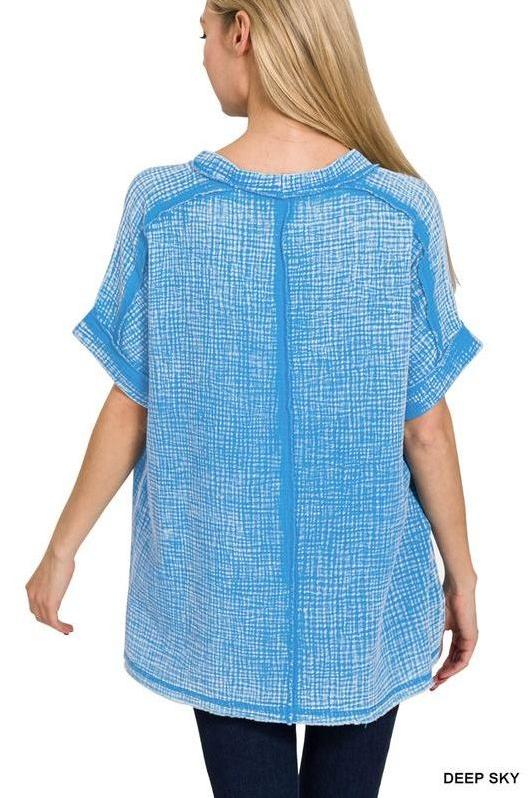ZEE GAUZE TOP