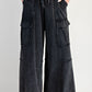 EASEL TERRY KNIT PANT, 40795, BLACK