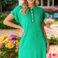 KELLY GREEN DRESS