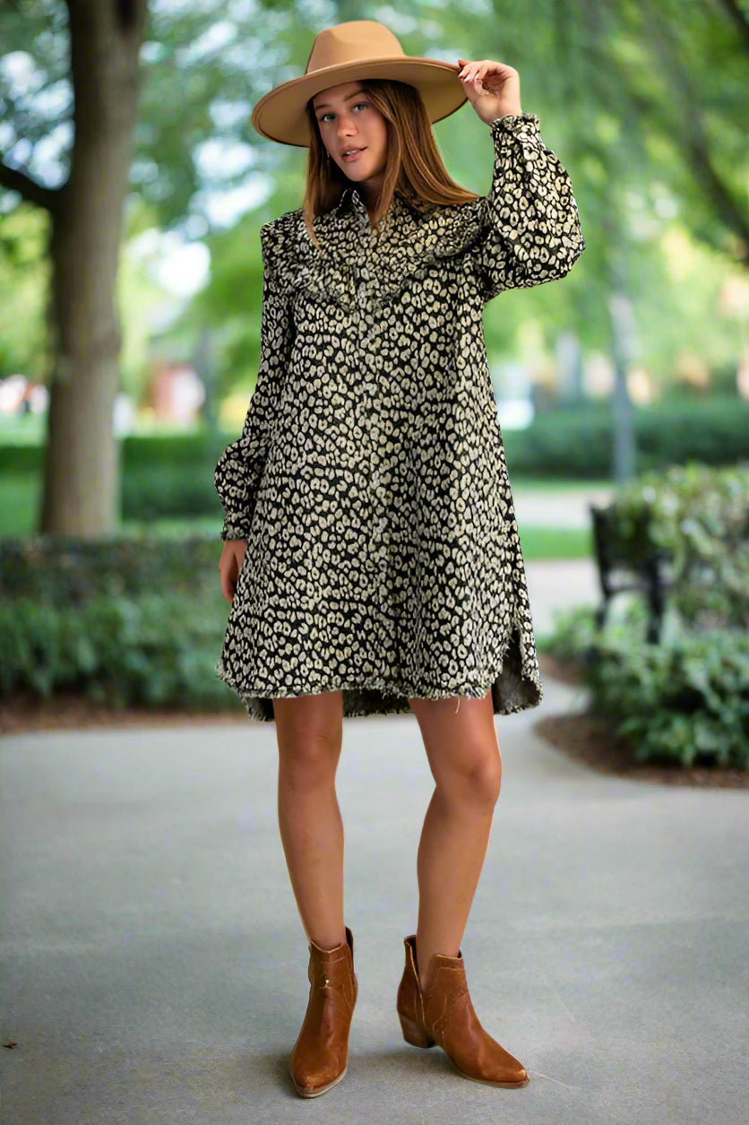 OLIVE DRESS 1479
