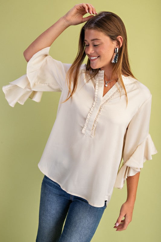 RUFFLE TOP 1429
