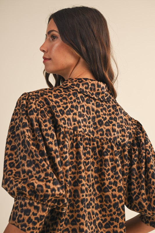 LEOPARD TOP 3349