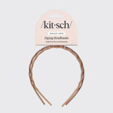 Zig Zag Headband 2pc - Neutral