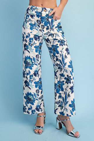 SOPHI PANT in COBALT MIX 1774