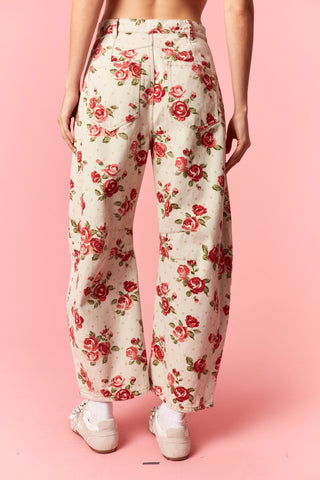 ROZINA FLORAL PANT 984
