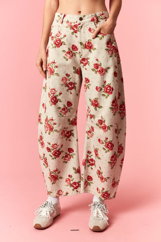 ROZINA FLORAL PANT 984