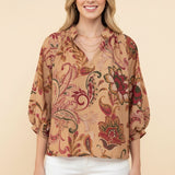 *JULES FLORAL TOP 20001