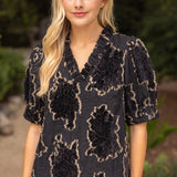 *BRYNN TEXTURED TOP 37085