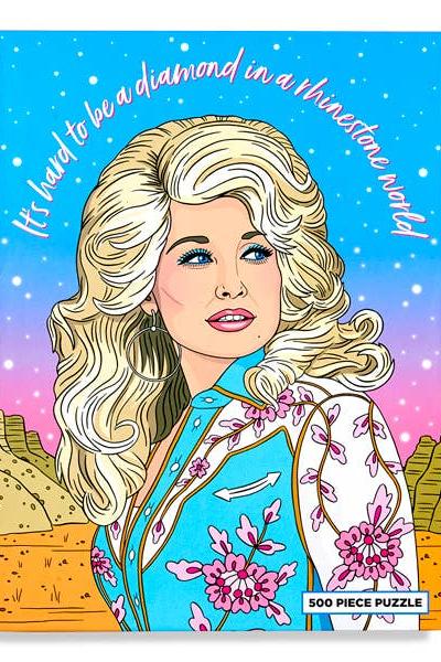 Dolly Cowgirl Diamond Puzzle