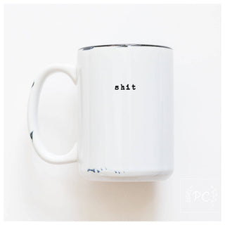 Shit | Ceramic Mug: Orange