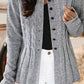 GREY CARDIGAN 1020