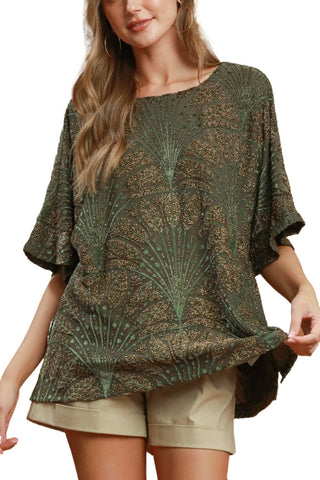 UMGEE FLORENCE OLIVE TOP 645