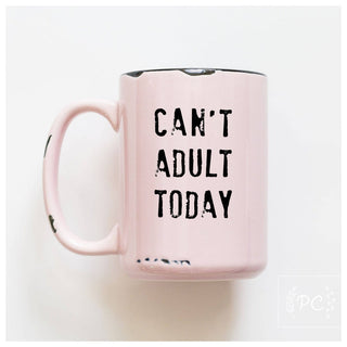 Can't Adult Today | Ceramic Mug: Purple