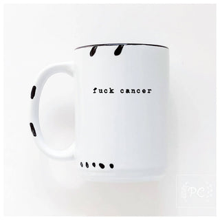 Fuck Cancer | Ceramic Mug: Green