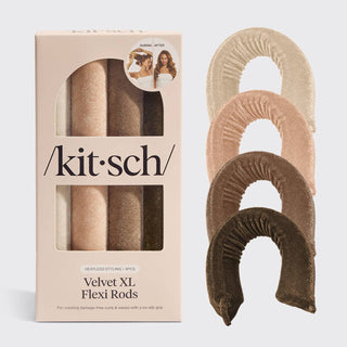 Velvet XL Flexi Rods 4pc - Eucalyptus