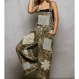 LONNIE LEOPARD OVERALLS 53
