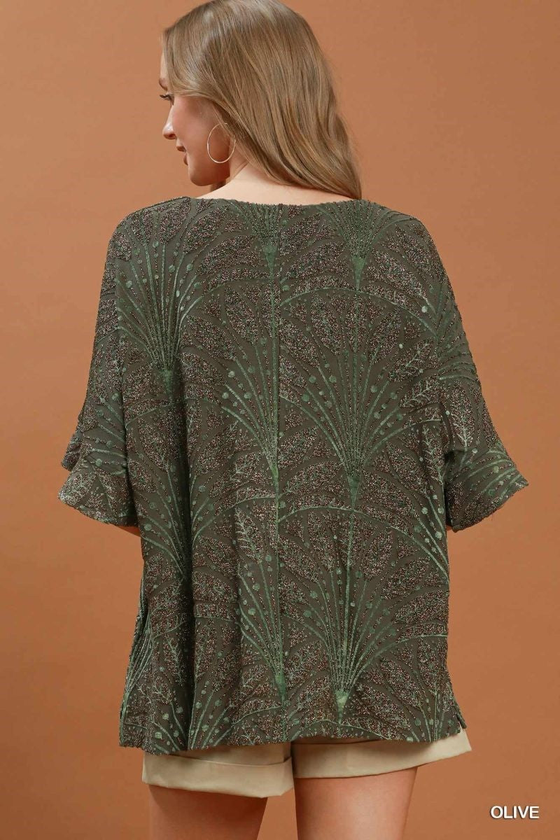 UMGEE FLORENCE OLIVE TOP 645