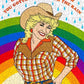 Dolly Cowgirl Rainbow Puzzle