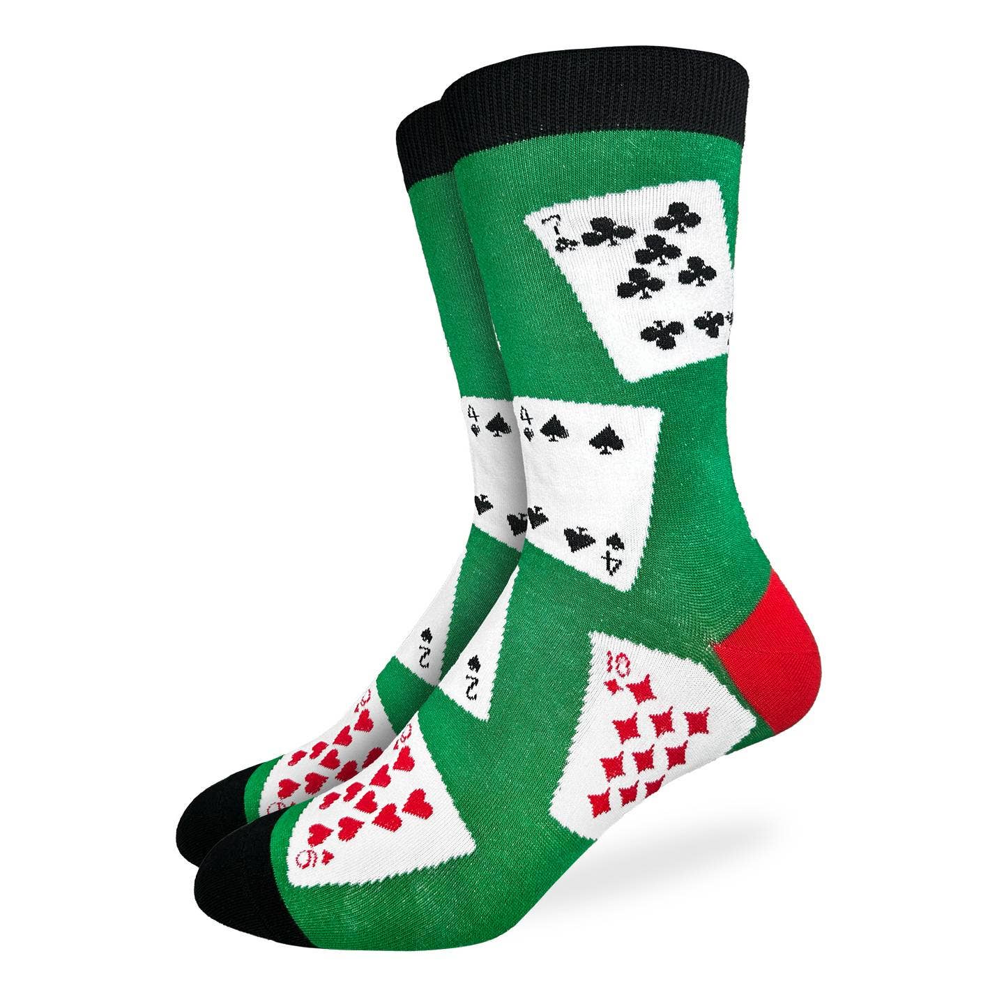 Men's Cards Socks: Shoe Size 7-12