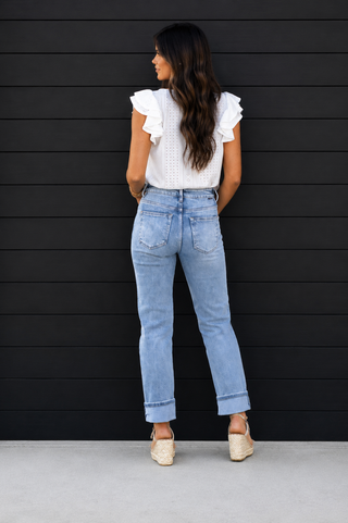 RISEN RUBEE TUMMY CONTROL JEANS 5941