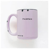 Fuckface | Ceramic Mug: Purple