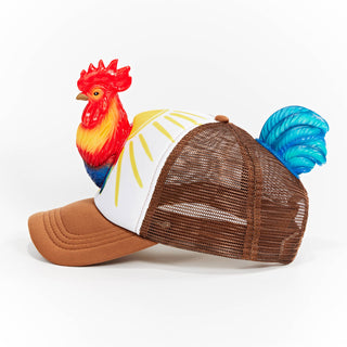 Rooster | Unisex Funny Trucker Hat Mesh Cap