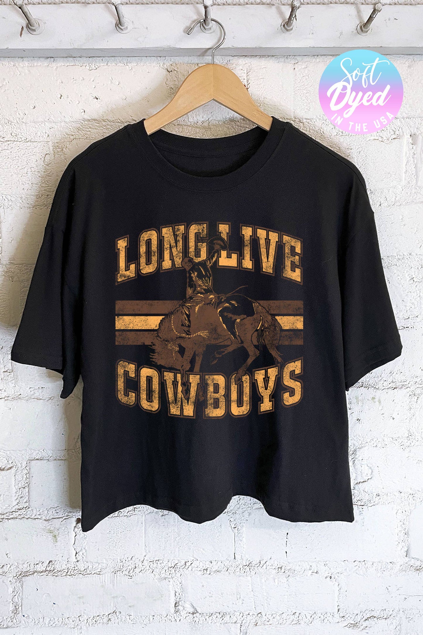 LONG LIVE CROP TOP: STONE