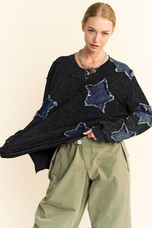 STAR TOP Black