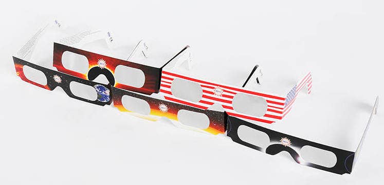 Stock Eclipse Glasses - Package of 100