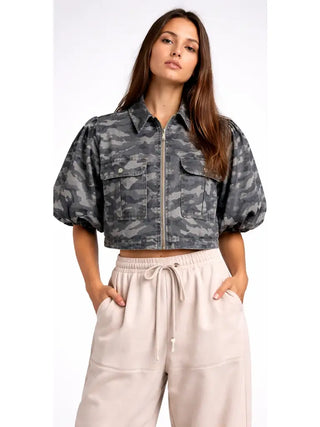 MINA CAMO JACKET 90036