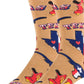 Texas Love | Men's Cotton Crew Funny Socks 9503