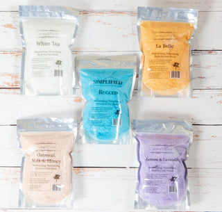 20oz Dead Sea Salt Bag: Oatmeal Milk & Honey