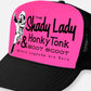THE SHADY LADY HONKY TONK HATS: Black