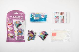 Diamond Dotz BIG DOTZ Sticker - Butterfly Sparkle