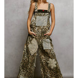 LONNIE LEOPARD OVERALLS 53