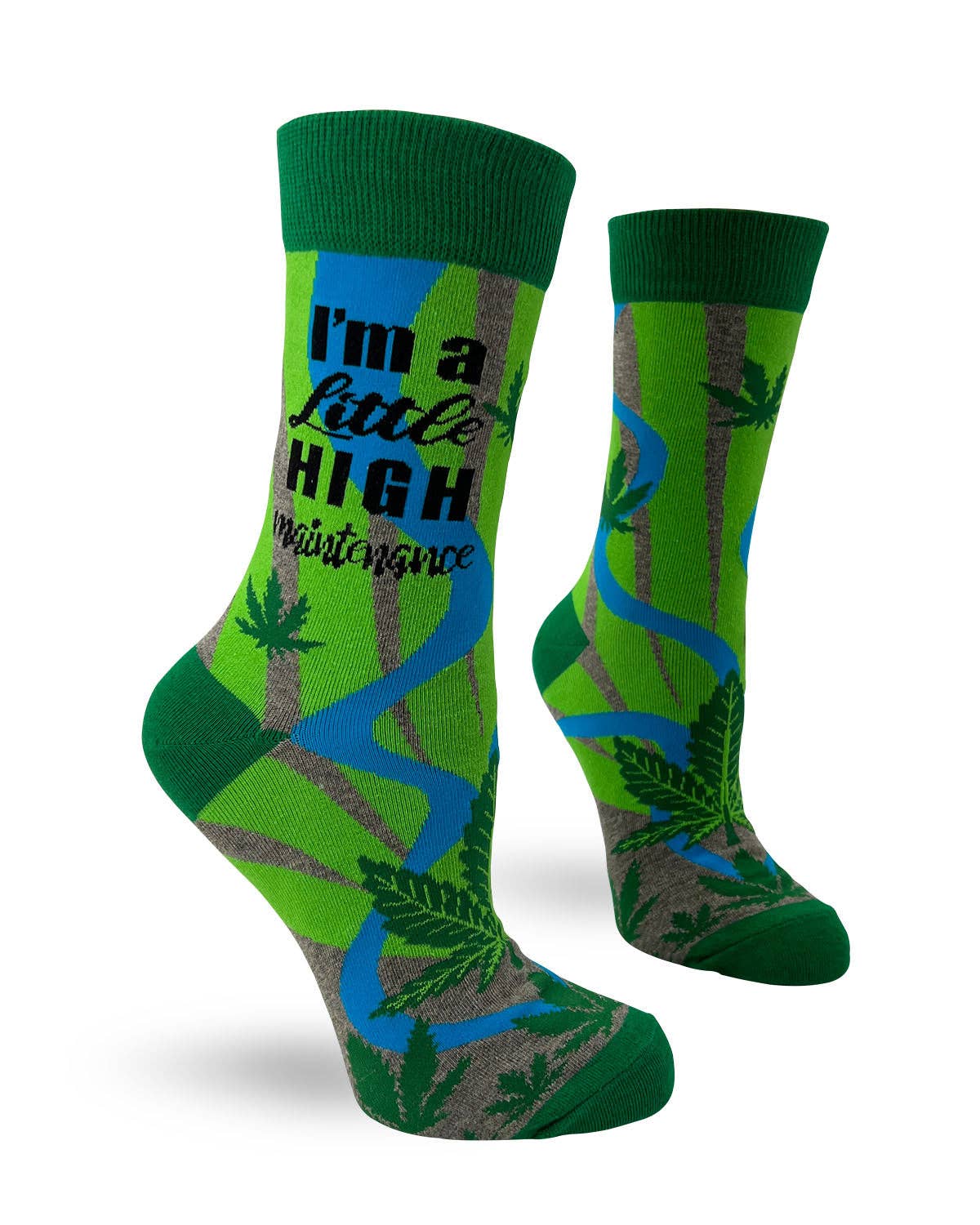 "I'm a Little High Maintenance" Women's Socks